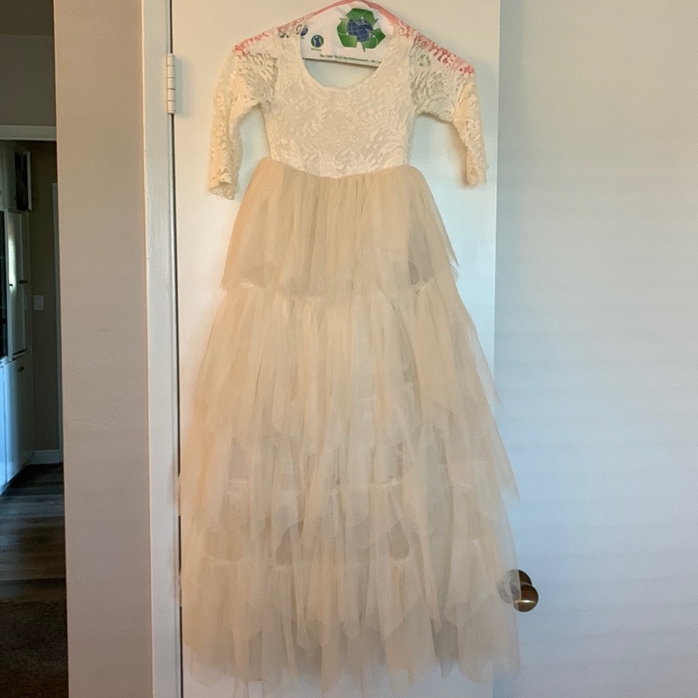 Girls Flower Girl Dress